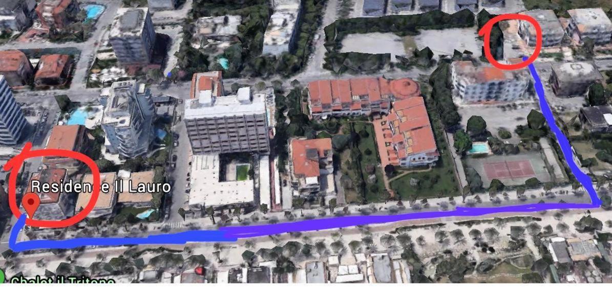 Il Lauro Aparthotel San Benedetto del Tronto Luaran gambar